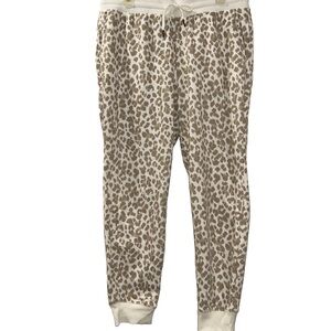 Old Navy Leopard Print Jogger Lounge Pants Women’s Large